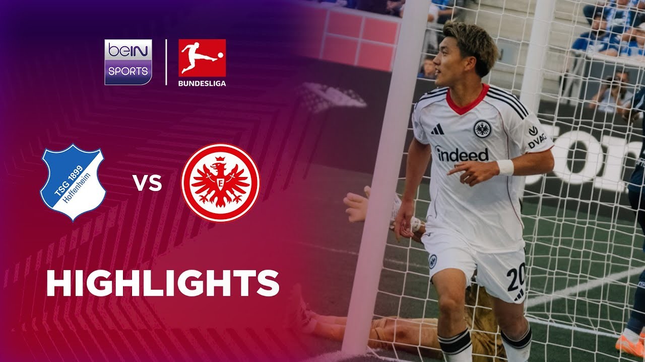 #ไฮไลท์ฟุตบอล [ ฮอฟเฟ่นไฮม์ 1 - 3 ไอน์ทรัค แฟร้งค์เฟิร์ต ] บุนเดสลีก้า เยอรมัน 2025/31.8.68