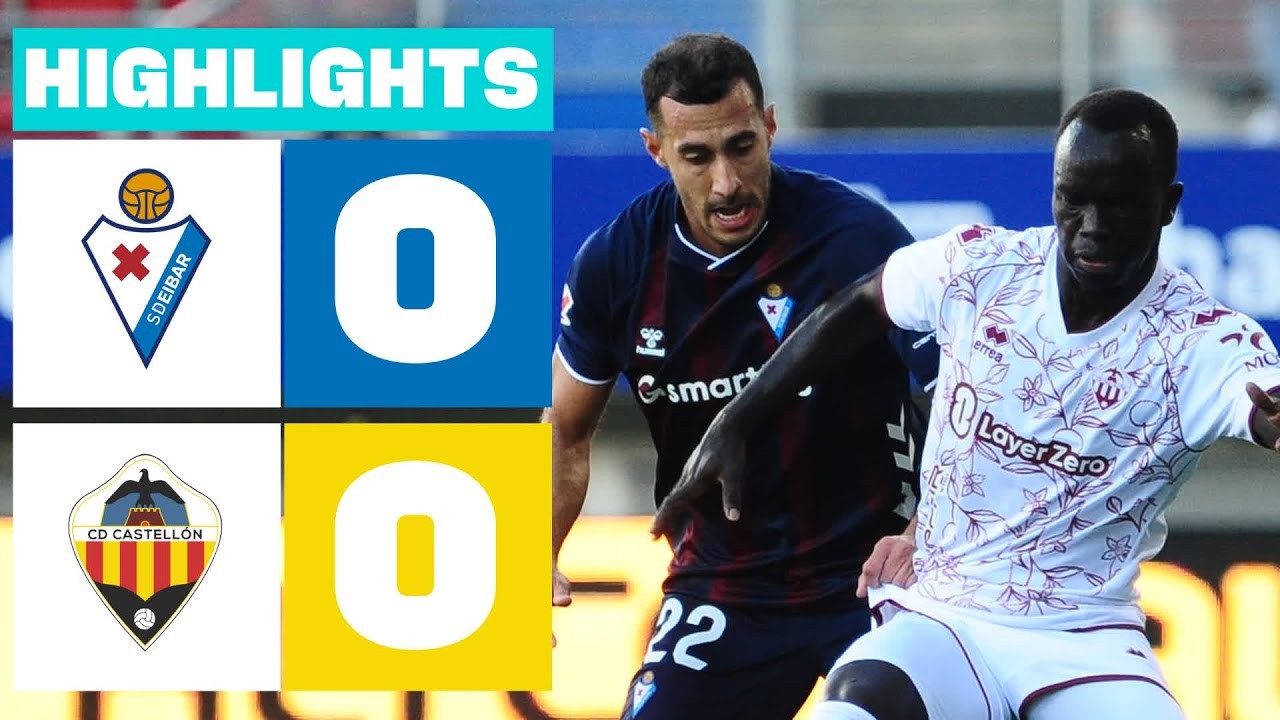 #ไฮไลท์ฟุตบอล [ เออิบาร์ 0 - 0 คาสเตลล่อน ] อเดลันเต้ สเปน 2025/13.10.68