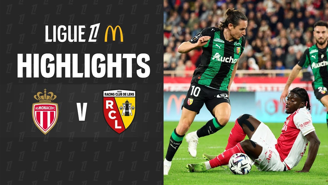 #ไฮไลท์ฟุตบอล [ โมนาโก 1 - 4 ล็องส์ ] ลีกเอิง ฝรั่งเศส 2025/9.11.68