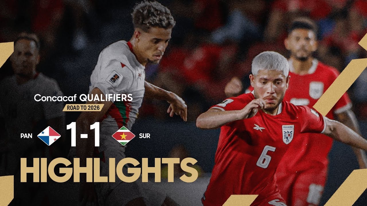 #ไฮไลท์ฟุตบอล [ ปานามา 1 - 1 ซูรินาเม่ ] ฟุตบอลโลก รอบคัดเลือก โซนอเมริกาเหนือ 2025/15.10.68
