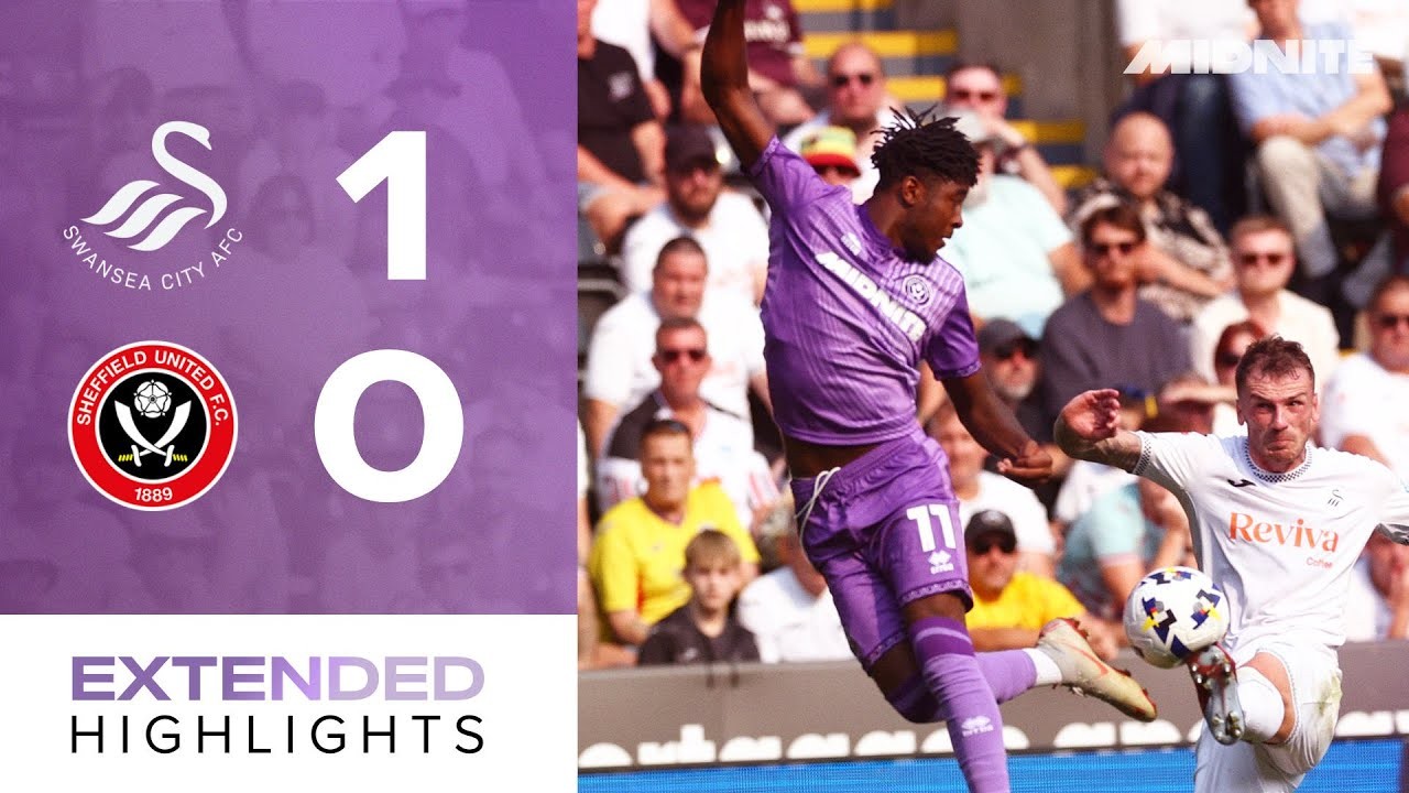 #ไฮไลท์ฟุตบอล [ สวอนซี ซิตี้ 1 - 0 เชฟฟิลด์ ยูไนเต็ด ] เดอะแชมเปี้ยนส์ชิพ อังกฤษ 2025/17.8.68