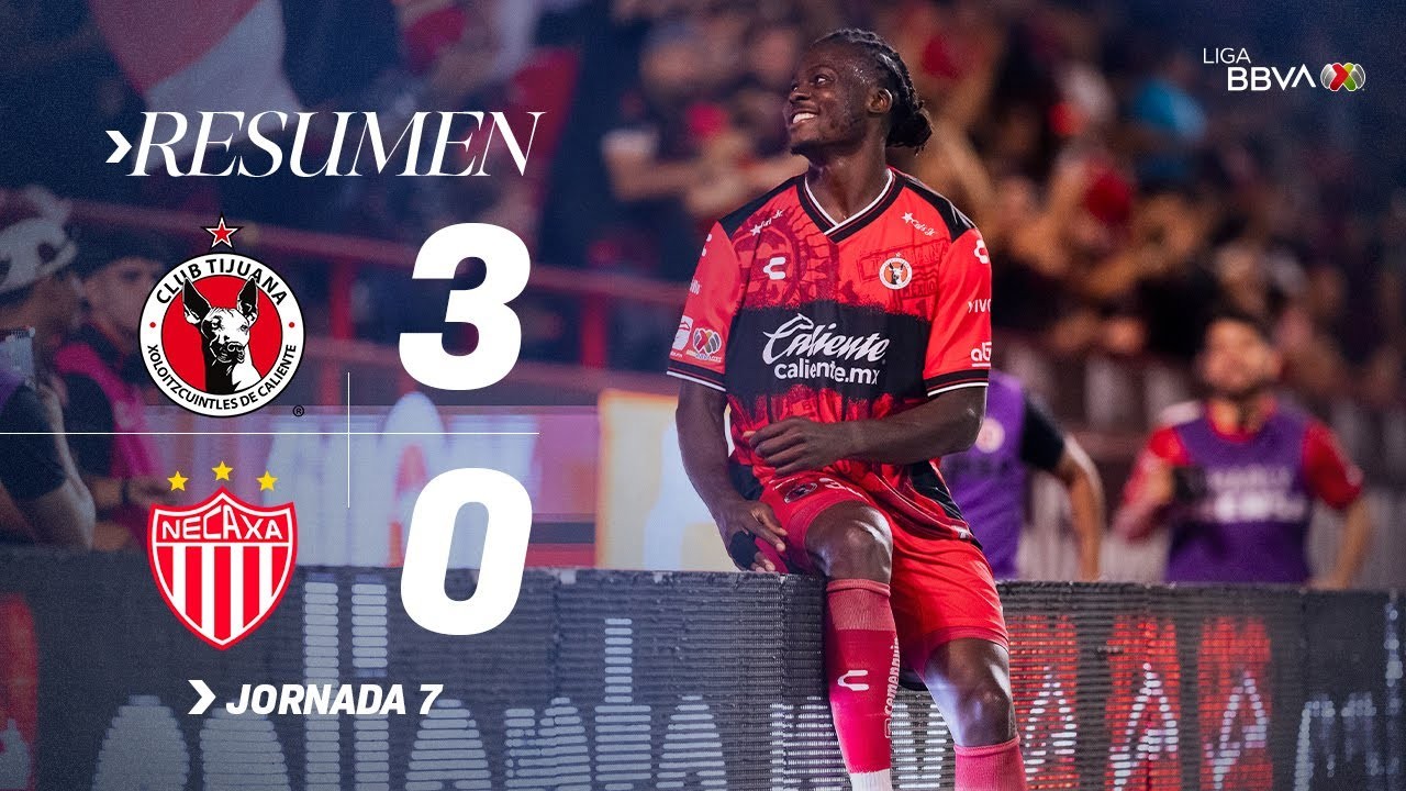 #ไฮไลท์ฟุตบอล [ คลับ ตีฮัวน่า 3 - 0 เนกาซ่า ] เม็กซิโก พรีเมร่า ดิวิชั่น 2025/1.9.68