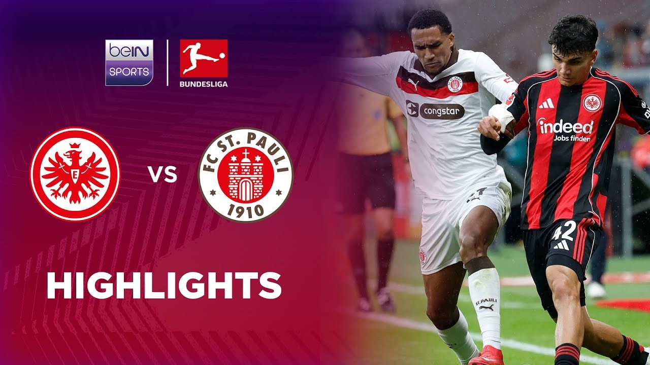 #ไฮไลท์ฟุตบอล [ ไอน์ทรัค แฟร้งค์เฟิร์ต 2 - 0 ซังค์ เพาลี ] บุนเดสลีก้า เยอรมัน 2025/26.10.68