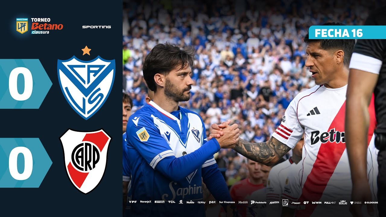 #ไฮไลท์ฟุตบอล [ เบเลซ ซาร์สฟิลด์ 0 - 0 ริเวอร์เพลท ] อาร์เจนติน่า พรีเมียร์ ดิวิชั่น 2025/17.11.68