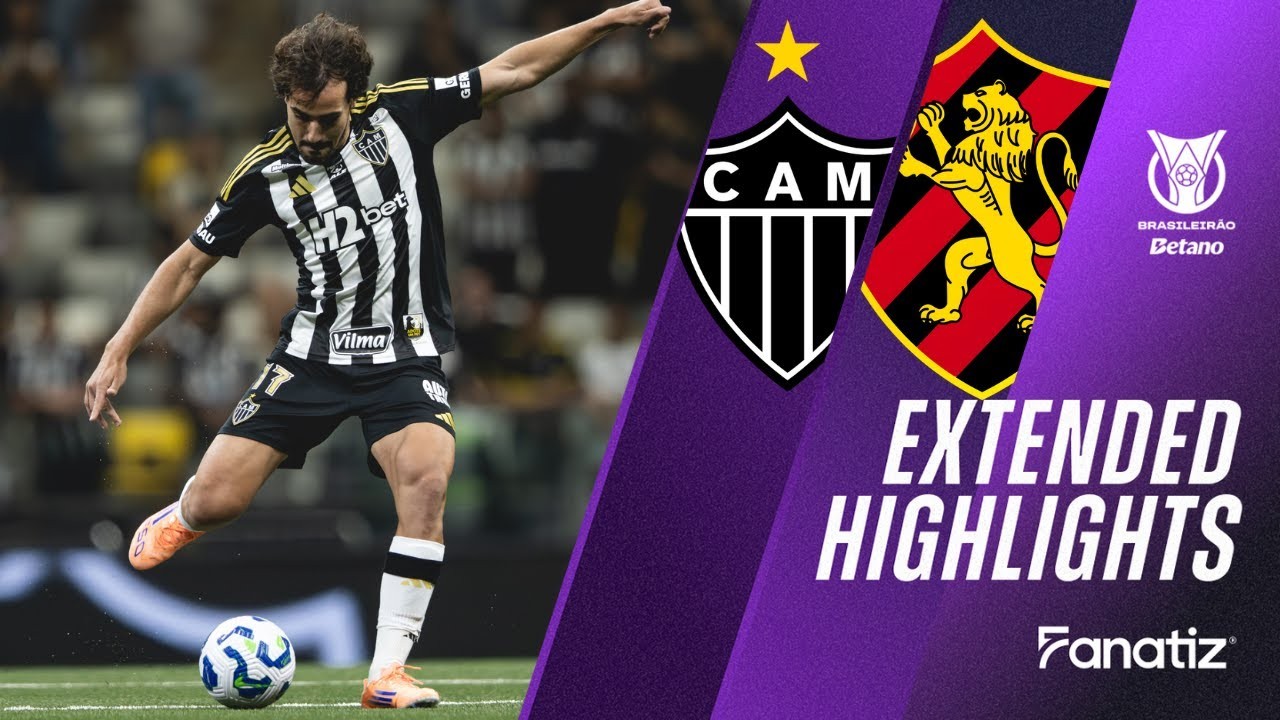 #ไฮไลท์ฟุตบอล [ อัตเลติโก มิไนโร่ 3 - 1 สปอร์ต คลับ เรซิเฟ่ ] บราซิล ซีรี่ย์เอ 2025/9.10.68