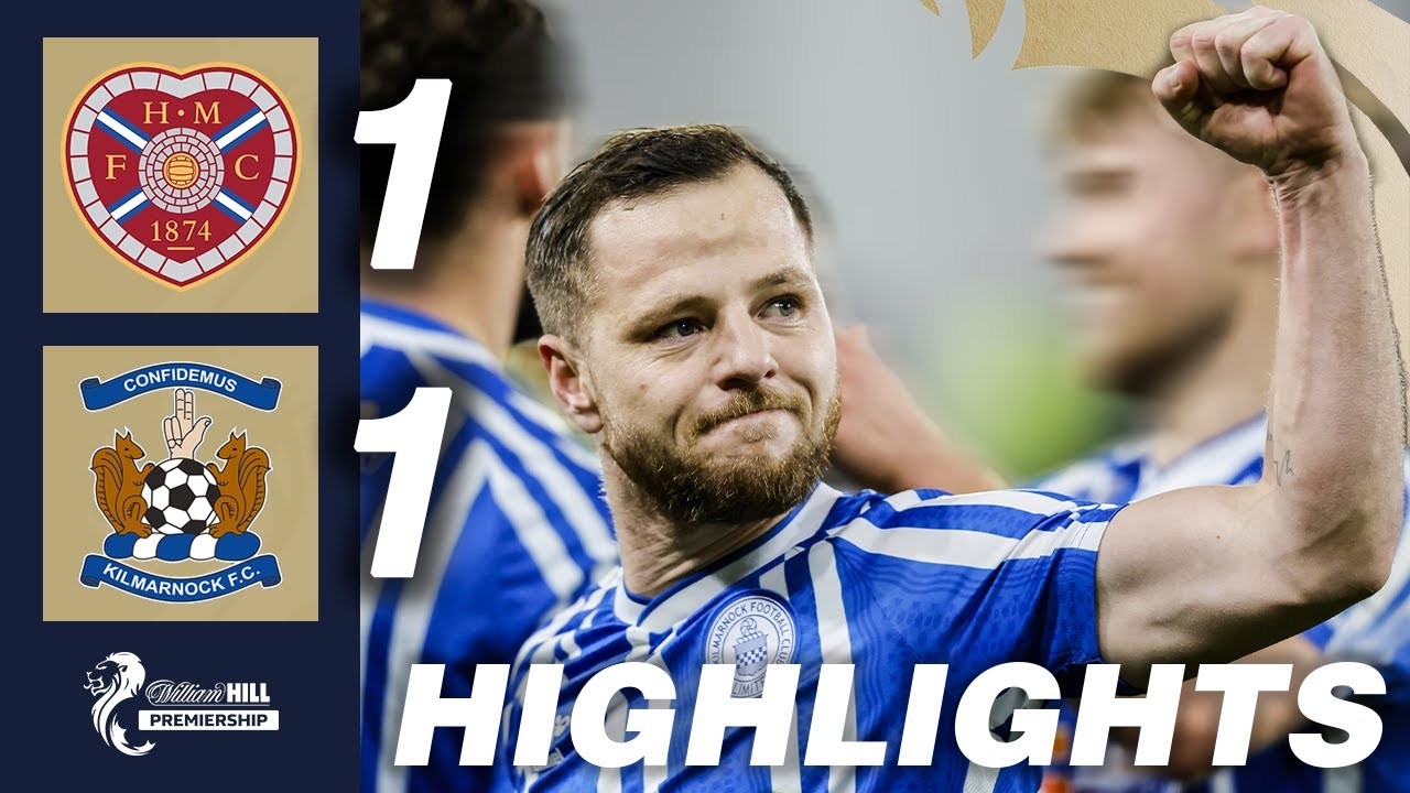 #ไฮไลท์ฟุตบอล [ ฮาร์ท 1 - 1 คิลมาร์น็อค ] สก็อตแลนด์ พรีเมียร์ลีก 2025/4.12.68