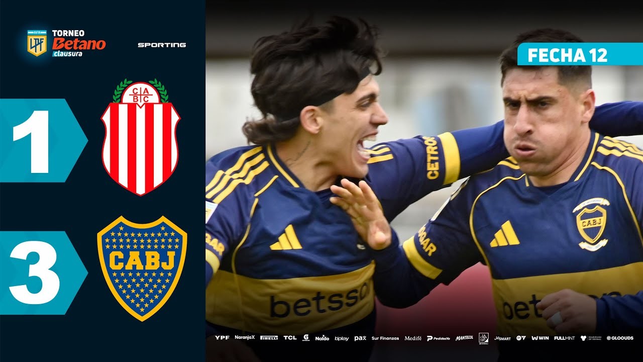 #ไฮไลท์ฟุตบอล [ บาร์รากัส เซ็นทรัล 1 - 3 โบคา จูเนียร์ ] อาร์เจนติน่า พรีเมียร์ ดิวิชั่น 2025/28.10.68